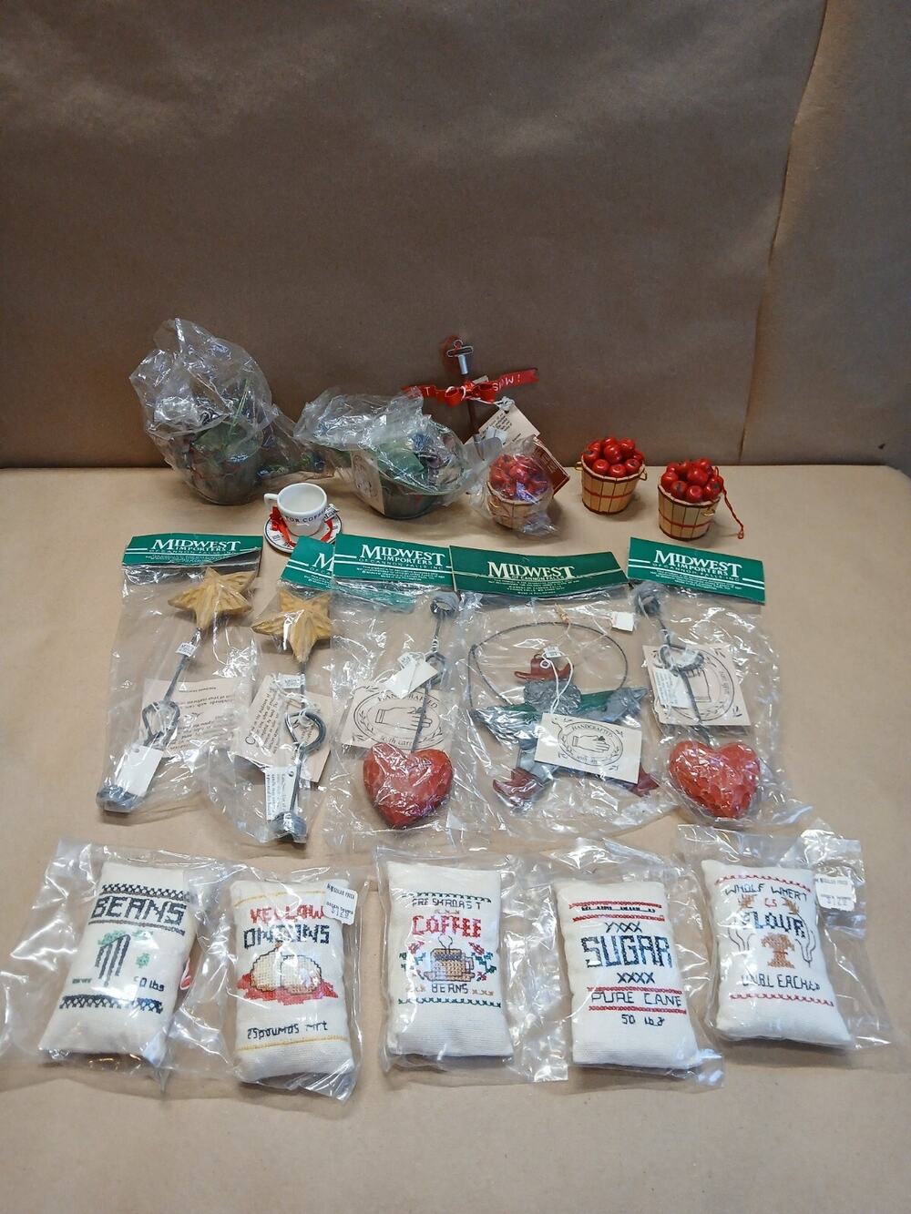 Christmas Midwest Of Cannon Falls Ornaments Bundle Vintage Holidays Decorations